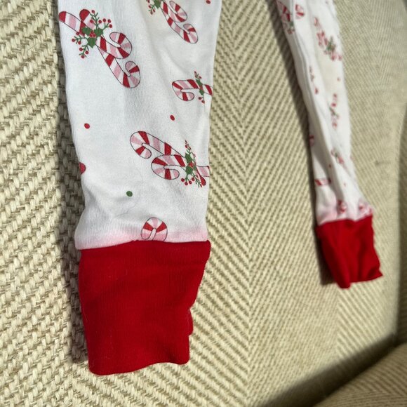 Toddler (18-24m) Soft Cotton Candy Cane Pajama Set - Picture 5 of 7